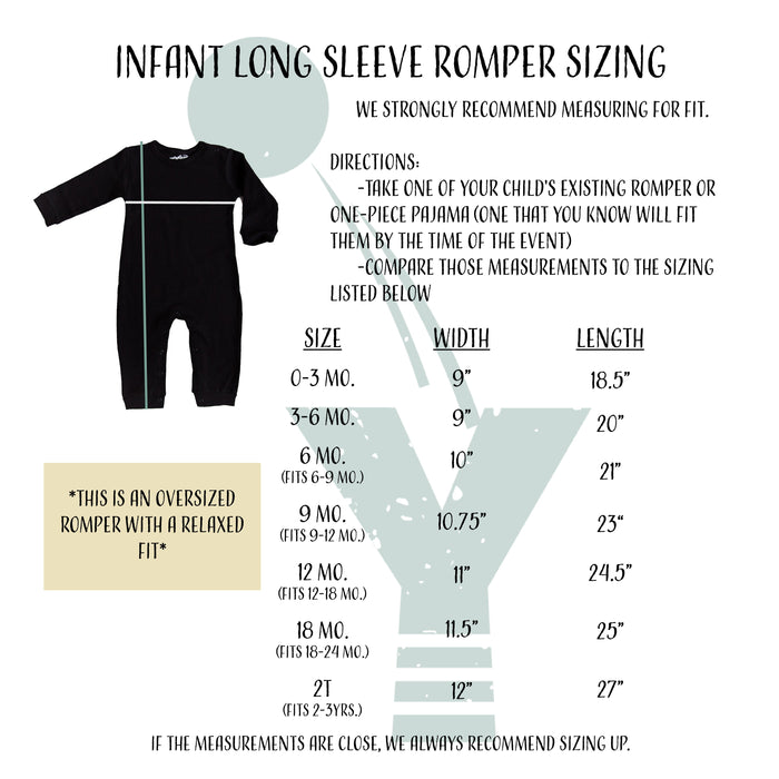 1st Down Football Long Sleeved Personalized Romper