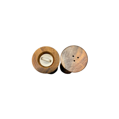 Aciaca Wood Salt/Pepper Shakers