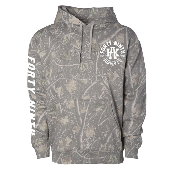 AK Monogram Deadwood Camo Hoodie