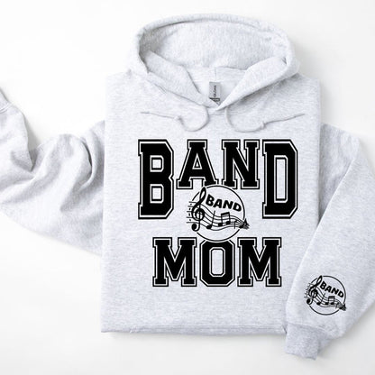 Band Personalized Hoodie Sweatshirt for Mom, Dad or Family Supporters