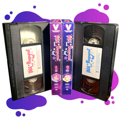 BEE AND PUPPYCAT VHS SET