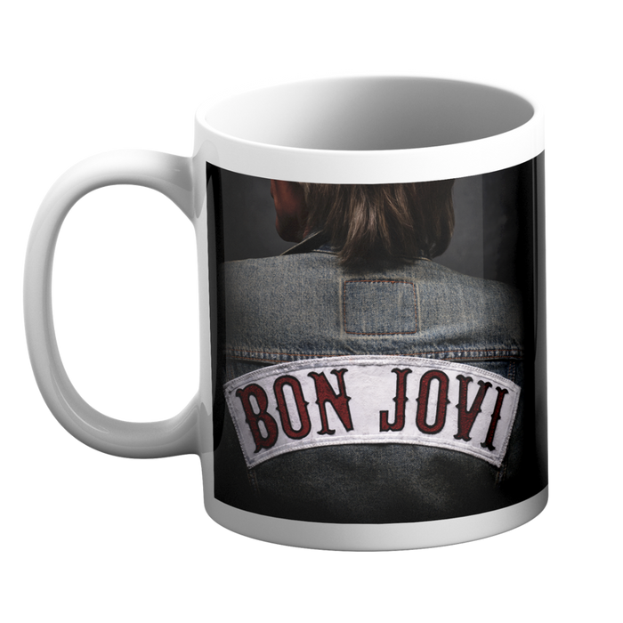 Bon Jovi Jacket Photo Mug Left