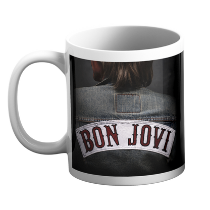 Bon Jovi Jacket Photo Mug Left