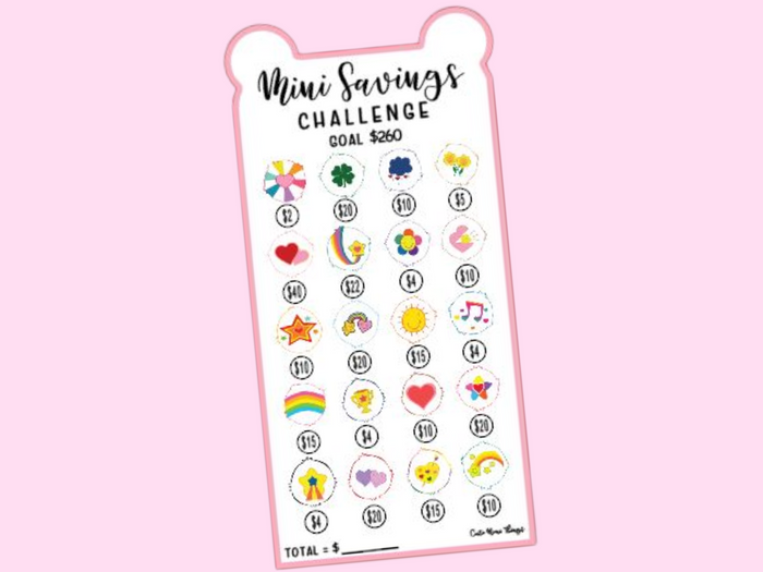 Care Bears | Savings Insert | Mini Savings | 260