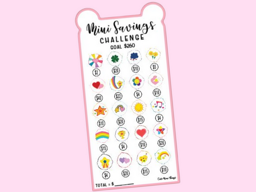 Care Bears | Savings Insert | Mini Savings | 260