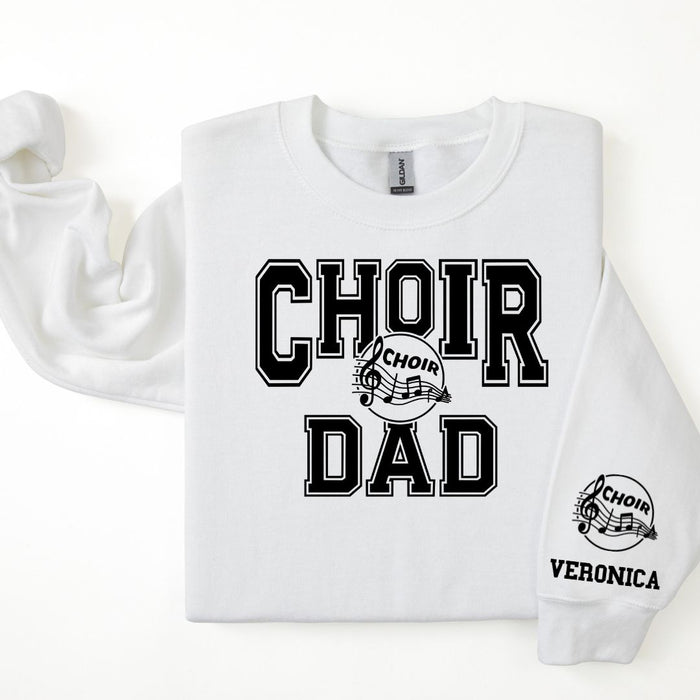 Choir Personalized Sweatshirt for Mom, Dad or Family Supporters