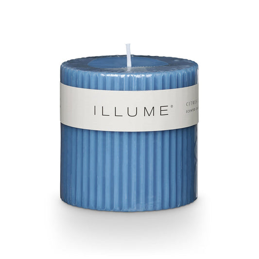 Citrus Crush Small Fragranced Pillar Candle - Illume Candles - 46272343000