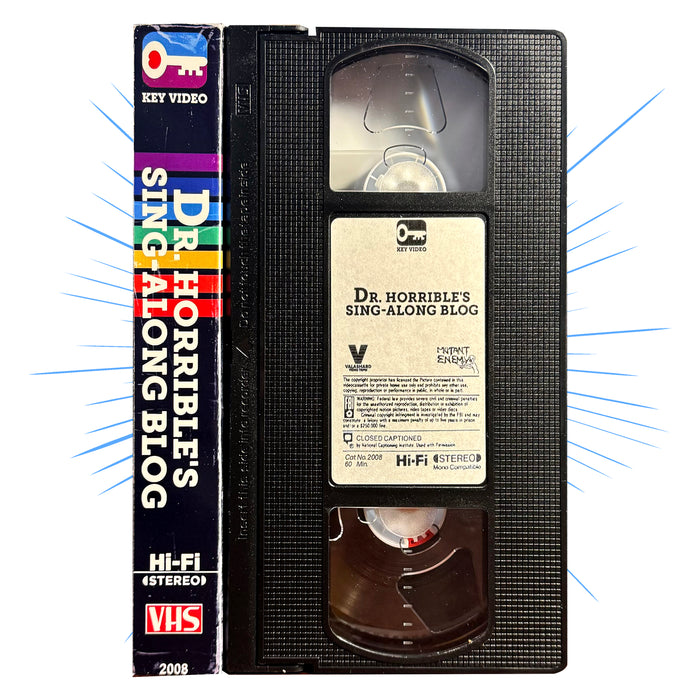 DR. HORRIBLE'S SING-ALONG BLOG VHS