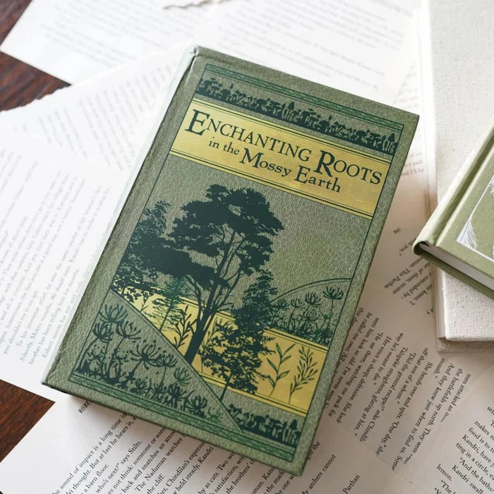 Enchanting Roots in the Mossy Earth Secret Book