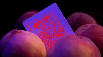 Fluorescent Playing Cards - Peach Edition Playing Cards by MPC