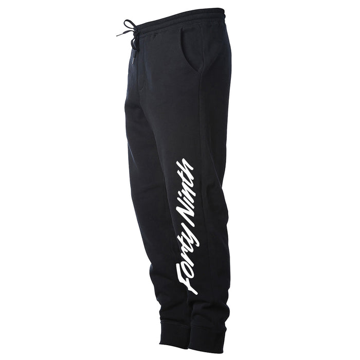 Forty Ninth Signature Black Jogger