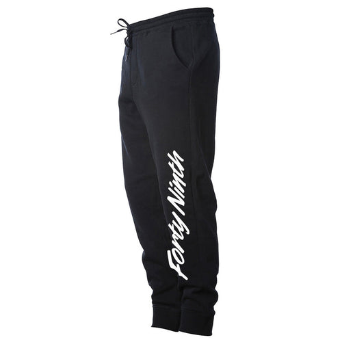 Forty Ninth Signature Black Jogger