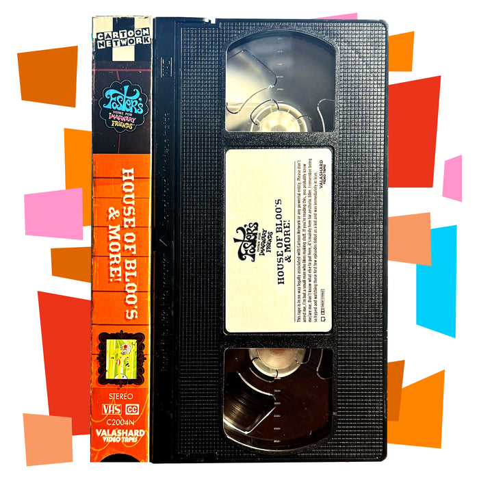 FOSTERS HOME FOR IMAGINARY FRIENDS HOUSE OF BLOOS VHS