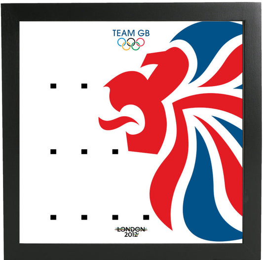 Frame Lego Team GB Olympic Minifigures