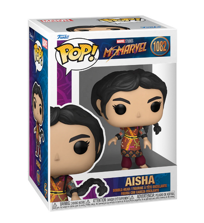 Funko POP! Marvel: Ms. Marvel - Aisha