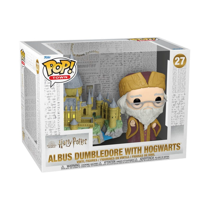 Funko POP! Town: Harry Potter 20th - Albus Dumbledore with Hogwarts