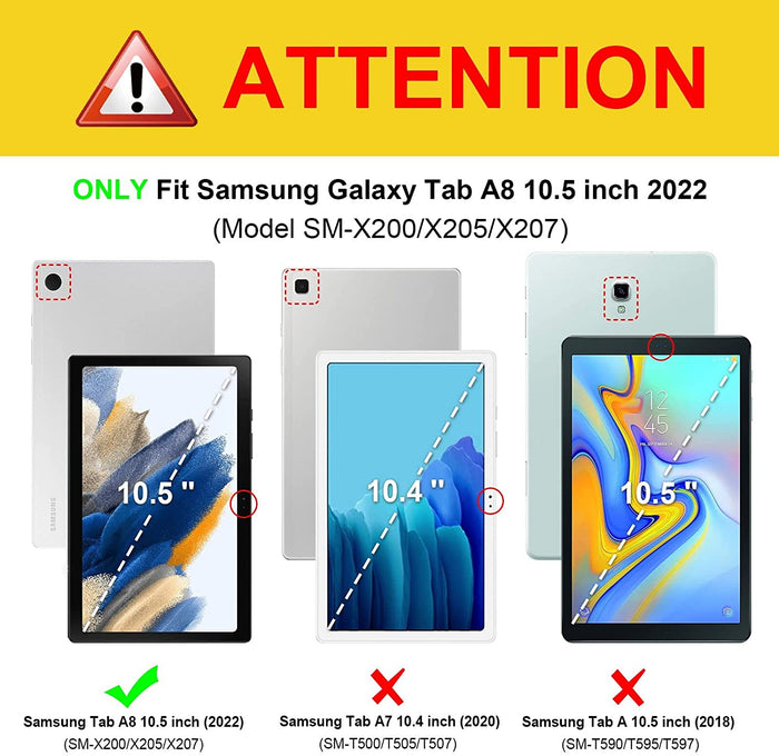 Galaxy Tab A8 10.5 Inch 2021 Shockproof Kiddie Case | Fintie