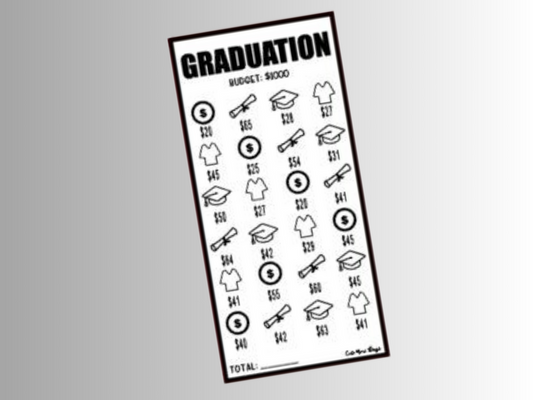 Graduation | Savings Insert or Cash Envelope | Square | 1000