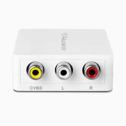 Aluratek HDMI to RCA Converter front output