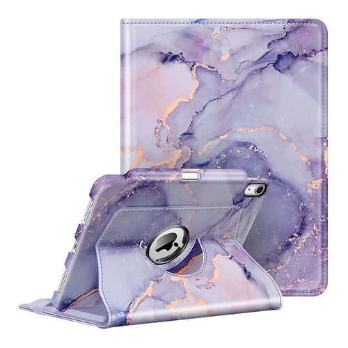 iPad Air 11 (M4/M3/M2 chip) & iPad Air 5th/4th Generation (10.9") 360-Degree Rotating Stand Cover with Pencil Holder | Fintie