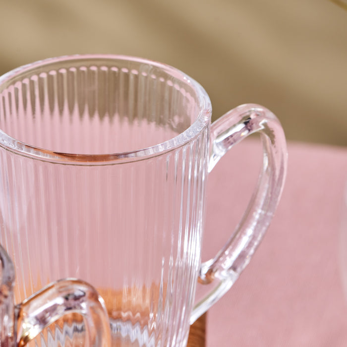 Karaca Edna Service de Tasses à Thé 6 Pièces