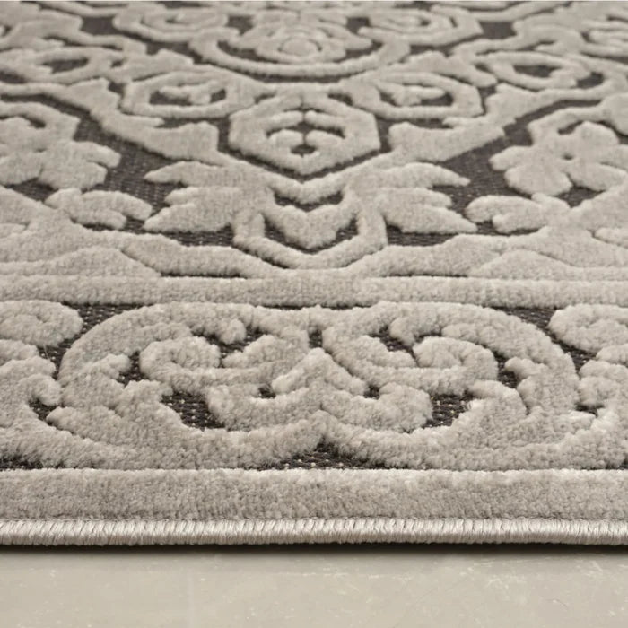 KASMIR HALI 7/24 QUEEN, 160X230 CM, GRİ