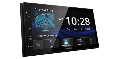 Kenwood Receiver 6.8" Apple CarPlay and Android Auto
