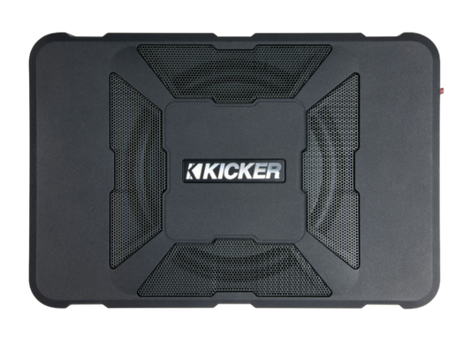 Kicker Hideaway compact powered subwoofer: 150 watts and an 8" sub