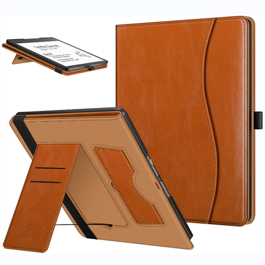 Kindle Scribe 10.2-inch (2024/2022) Stand Case w/ Card Slot & Pen Holder | Fintie