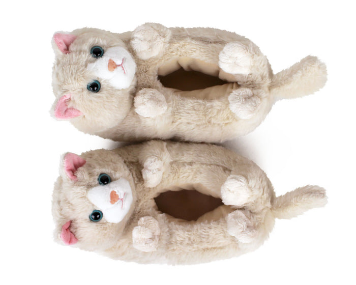 Kitty Cat Slippers Top View