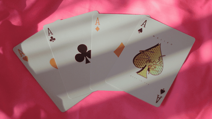 Malibu Zuma Beach Playing Cards Playing Cards by Gemini