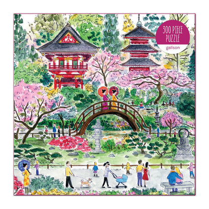 Michael Storrings Japanese Tea Garden 300 Piece Puzzle 300 Piece Puzzles Galison