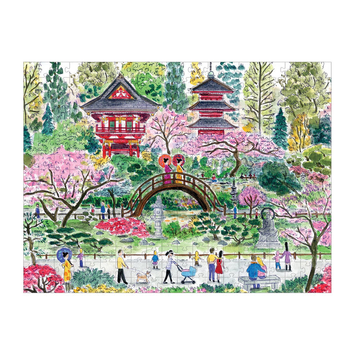 Michael Storrings Japanese Tea Garden 300 Piece Puzzle 300 Piece Puzzles Galison