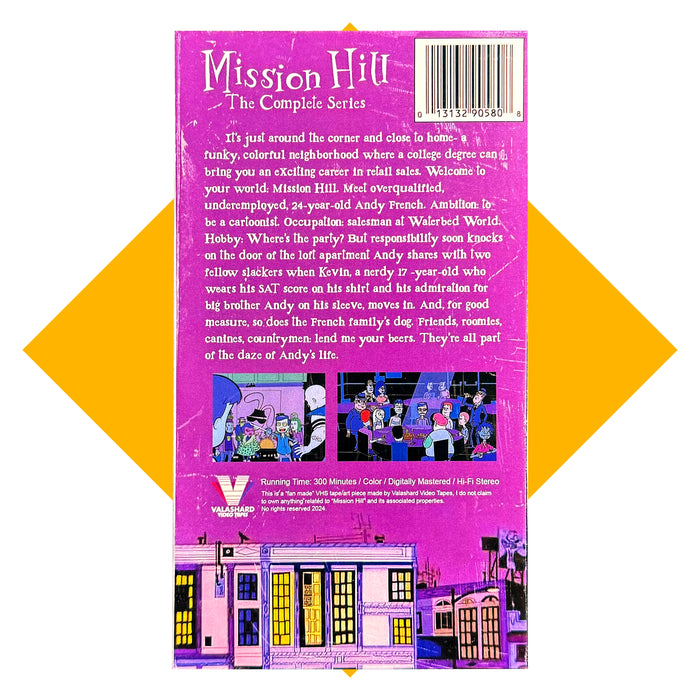 MISSION HILL VHS