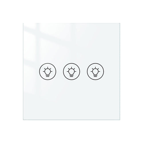 MOES WiFi Smart Light Dimmer Touch Panel Switch 1/2/3 Gang EU Version - MOES