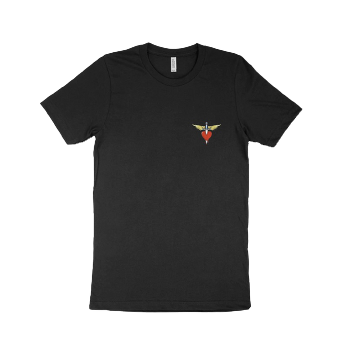 New Jersey Black T-Shirt Front