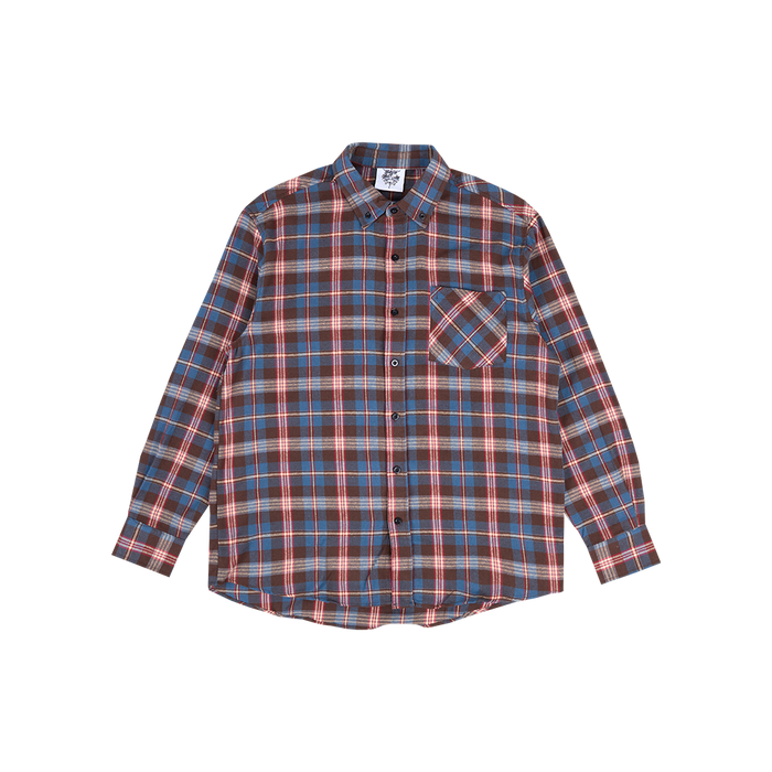 New Jersey Blue Pattern Flannel Front