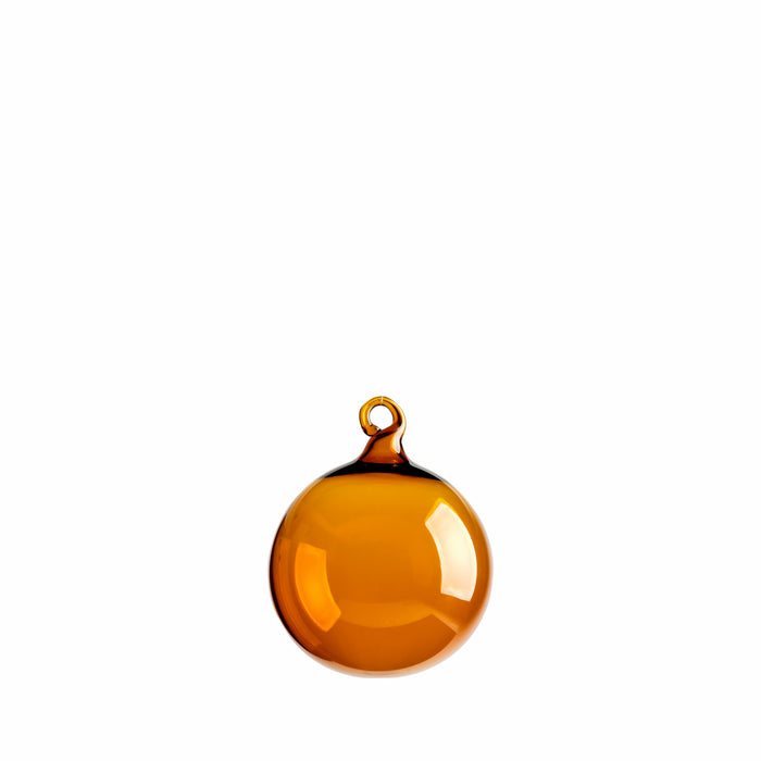 Palline Ornament in Amber Small
