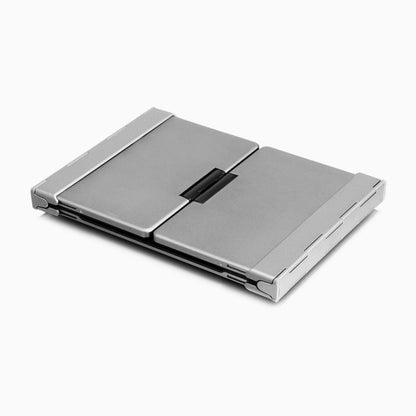 aluratek portable ultra-slim bluetooth keyboard closed angle