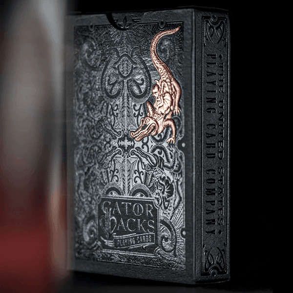Rose Gold Gatorbacks Playing Cards by David Blaine