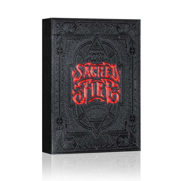Sacred Fire Playing Cards - Eternal Flame Playing Cards by Riffle Shuffle Playing Card Company