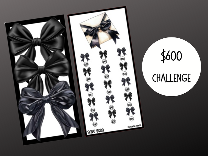 Savings Insert & Envelope Bundle | BLK Envelope Duo