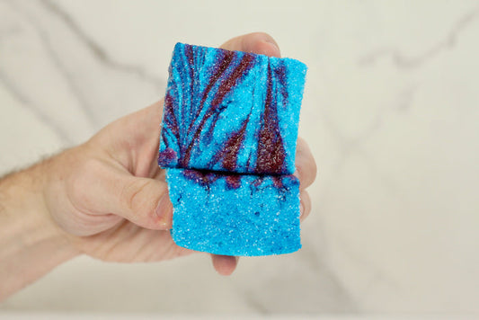 Sour Blue Raspberry Marshmallows - Staff Creation