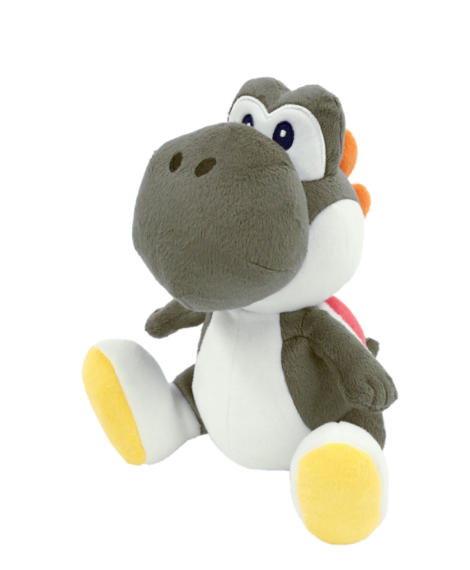 Super Mario-Black Yoshi 8" Plush