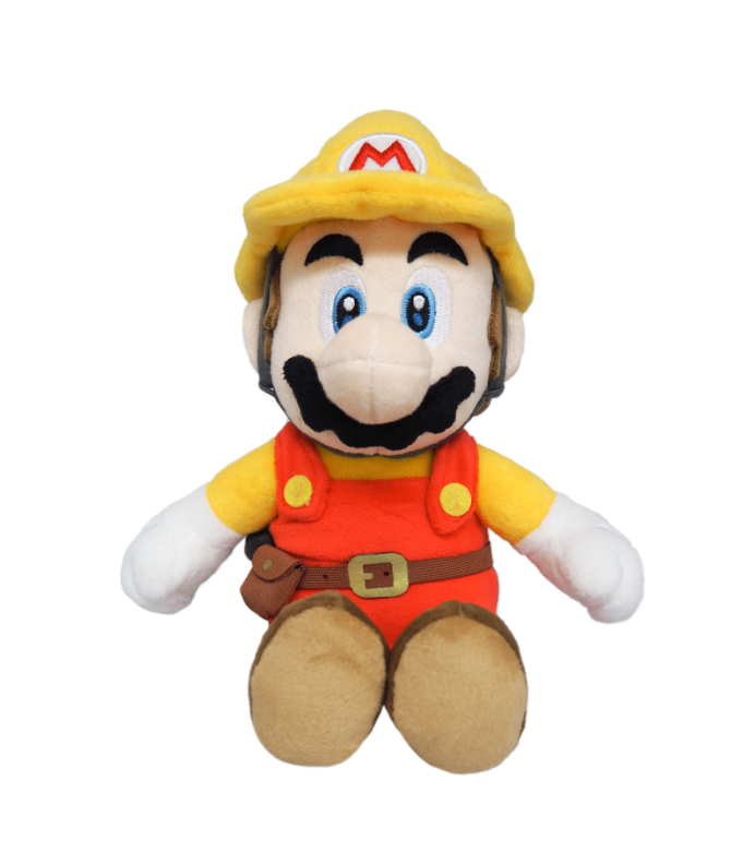 Super Mario-Builder - Mario 10" Plush