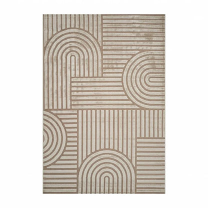 Tapis Kaşmir Halı 7/24 Scandinave Thor beige, 160x230 cm