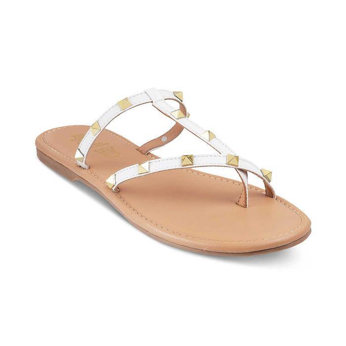 The Astud White Women's Casual Flats Tresmode - Tresmode