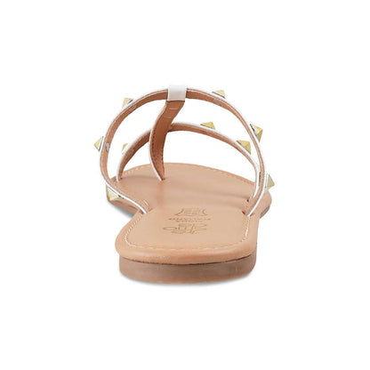The Astud White Women's Casual Flats Tresmode - Tresmode
