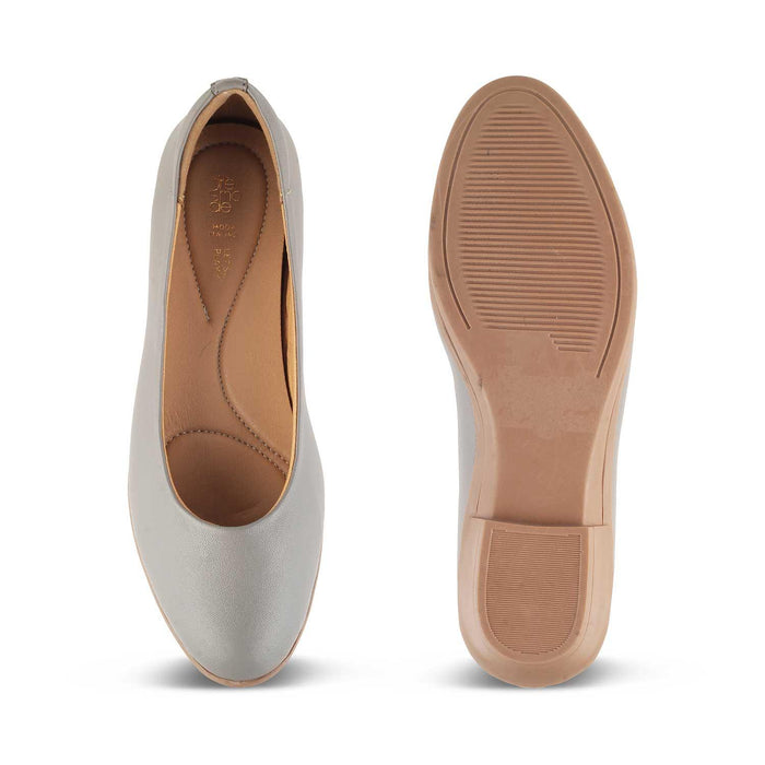 The Bolino Grey Women's Casual Ballerinas Tresmode - Tresmode