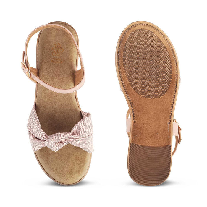 The Brera Pink Women's Platform Wedge Sandals Tresmode - Tresmode
